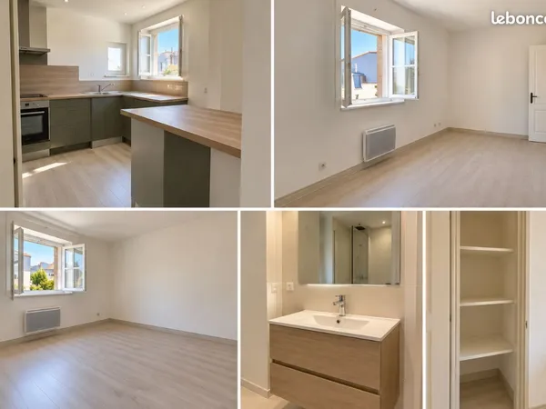 T2 53 m² - Centre Clermont-Ferrand - Chambre + bureau - Cuisine équipée