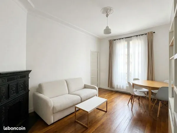 Puteaux proche Gare - 3 pièces traversant 53 m² - Dernier étage au calme & Charme de l'ancien