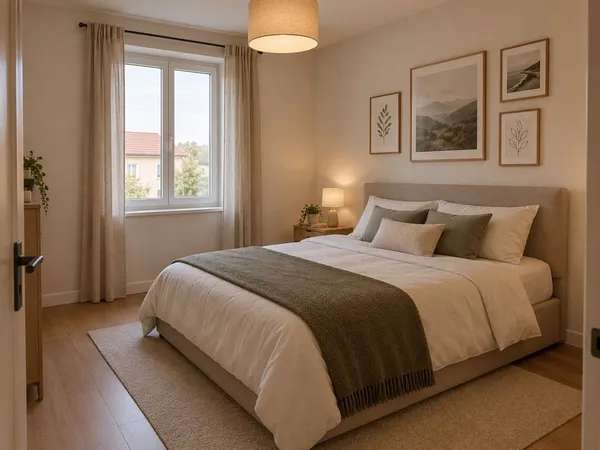 Location appartement type 2 avec jardin