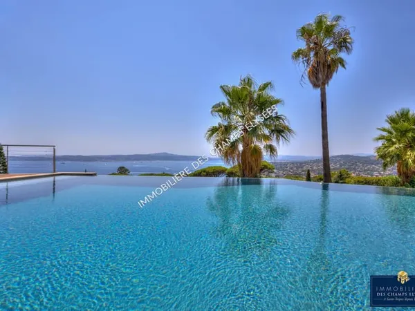 Sainte Maxime - Vue Mer Panoramique - Villa - 5 Chambres - Garage - Terrain De Petanque -