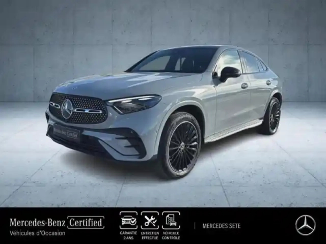 Mercedes Glc coupé 300 d e hybrid 197+136ch amg line + 4matic 9g-tronic — photo 1