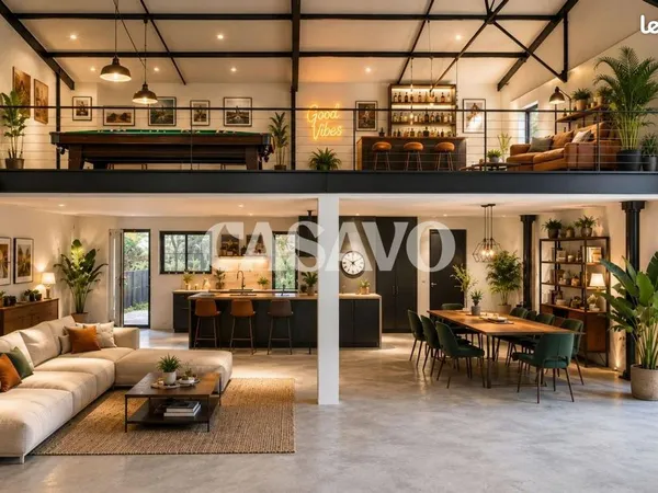 Loft 1 pièce 170 m²