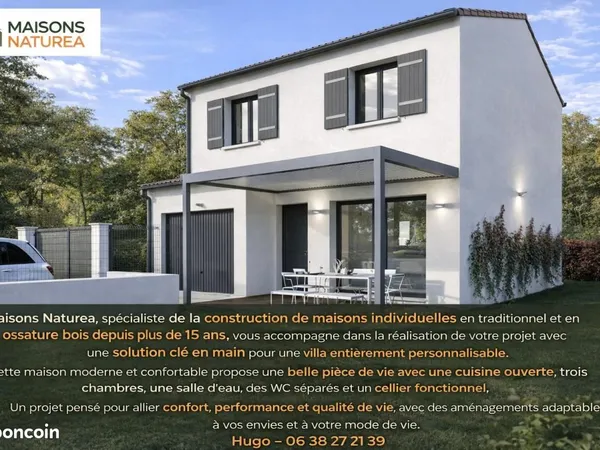 Maison 3 pièces 90 m²