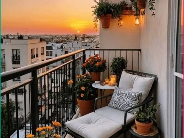 Gargenville : 2 pièces, balcon, deux parkings