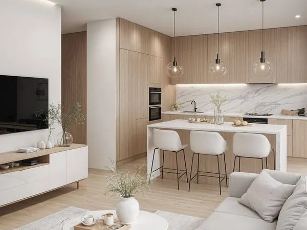 Appartement 2 pièces 39 m²