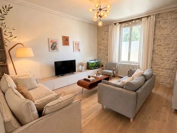 Maison de ville de 115m2 rénovée avec architecte