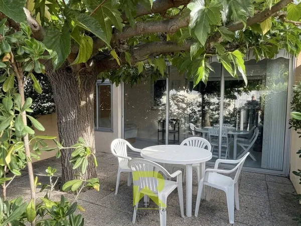2 Pieces en Rez de jardin
