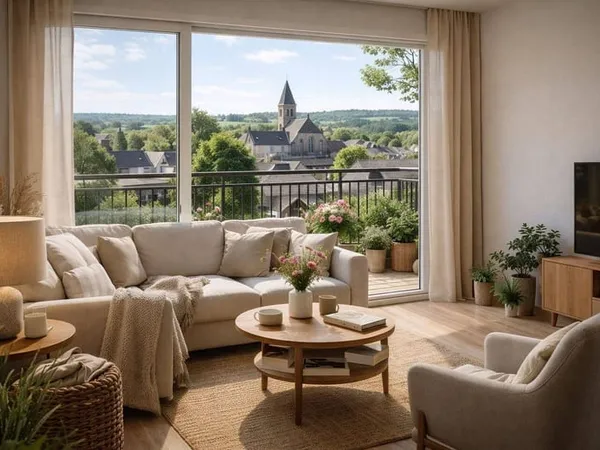 Appartement 2 pièces 45 m²