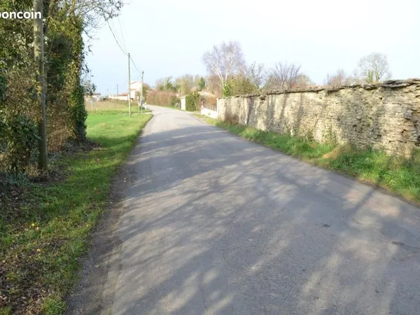Parcelle borné et viabilisé