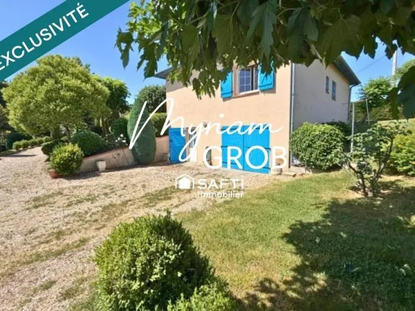 Maison en T5 à Vazerac sur parcelle arborée de 1500m2
