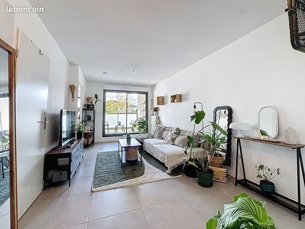 Appartement t2 meuble de 44m2 avec balcon et parkings - toulouse lardenne