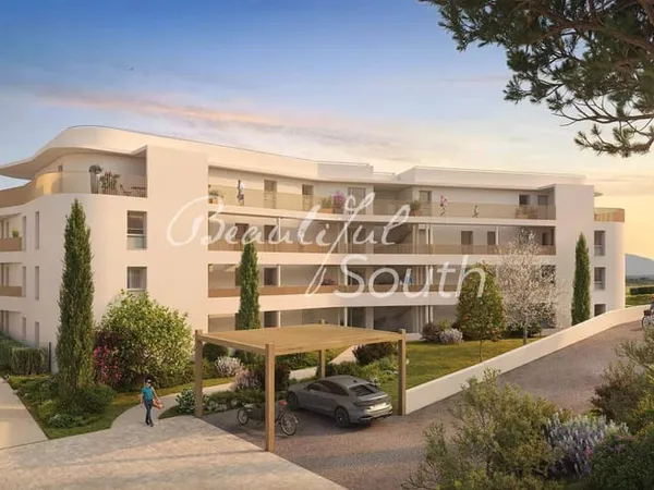 Appartement T2 Avec Parking Et Exterieurs, Lac Villeneuve De La Raho
