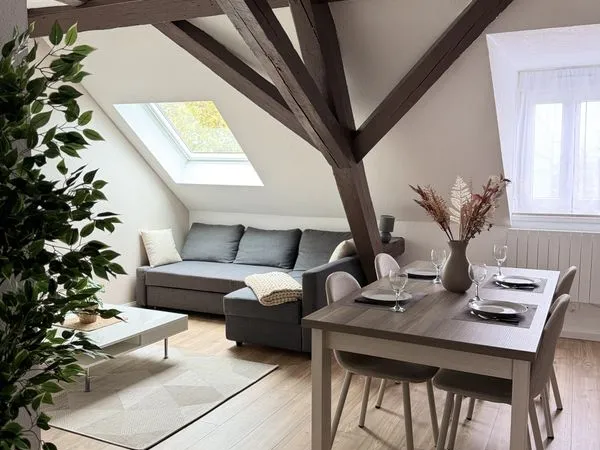 Lumineux duplex 2 pièces - 76m²