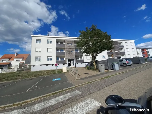 Location d'un logement lumineux de type F3 dans un cadre verdoyant et calme rue Lamartine Valmont su