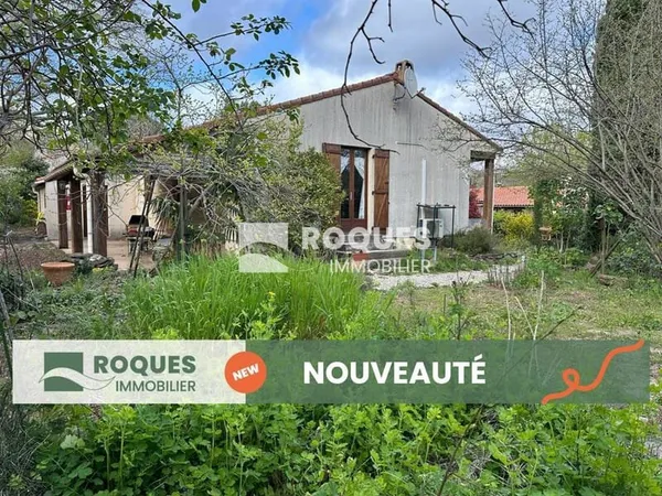 Octon, villa indèpendante de Plain-pied, 74 m2 habitables, s