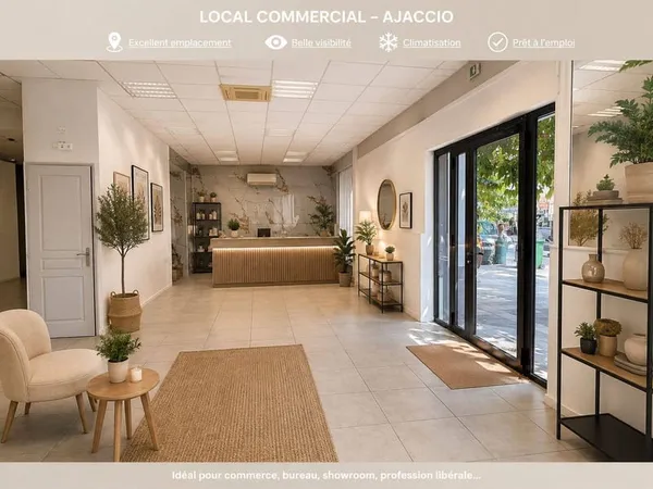 Local commercial 400 m²