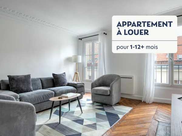 Spacieux deux chambres avec grand Balcon