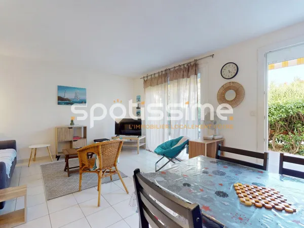 Appartement en rez-de-jardin 3 pièces 42 m²
