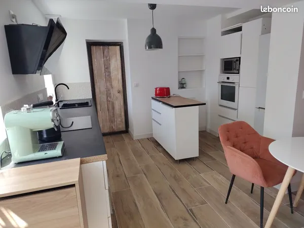 Location maison meublée 2 pièces