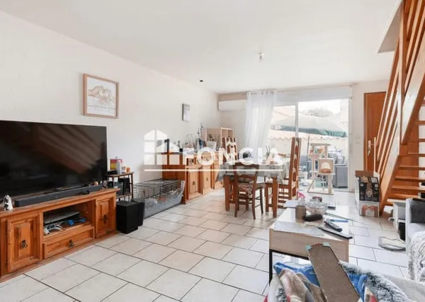 Mont-de-Marsan - Maison Mitoyenne T4 Duplex | Investissement Locatif Clé en Main