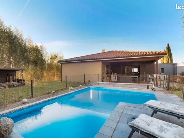 Maison de plain-pied 100 m² avec piscine - Verfeil - sans frais d'agence