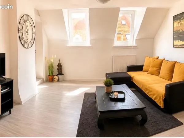 T3 meublé 54 m² - 2 chambres - Le Portel- idéal entreprise