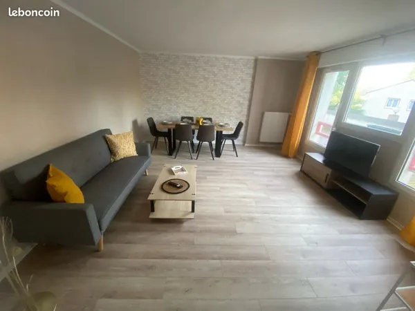 Appartement 70 m² entièrement meublé - 2 chambres - Évry-Courcouronnes