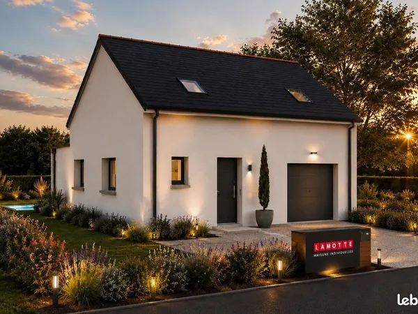 Projet de construction d'une maison 98 m² avec terrain à BOURGBARRE (35)