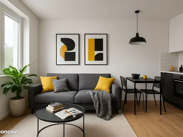 Appartement 2 pièces 43 m²