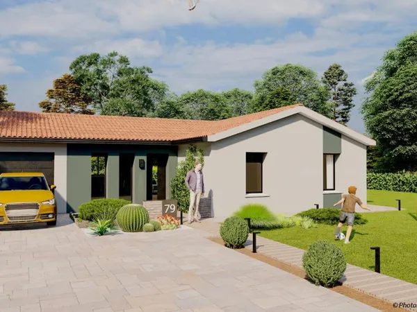 Terrain + maison 79 m²