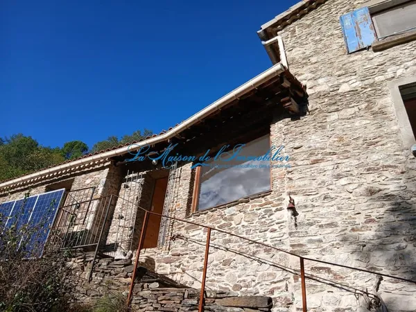GENOLHAC, mas en pierres de caractère 3 P2/P3, atelier, berg