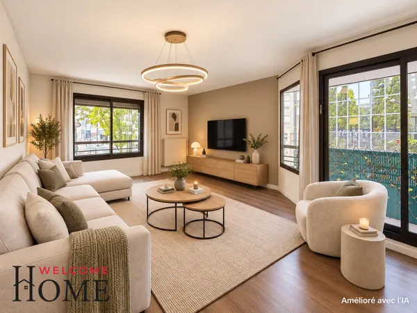 LEVALLOIS-POMPIDOU-APPARTEMENT FAMILIAL 4 CHAMBRES