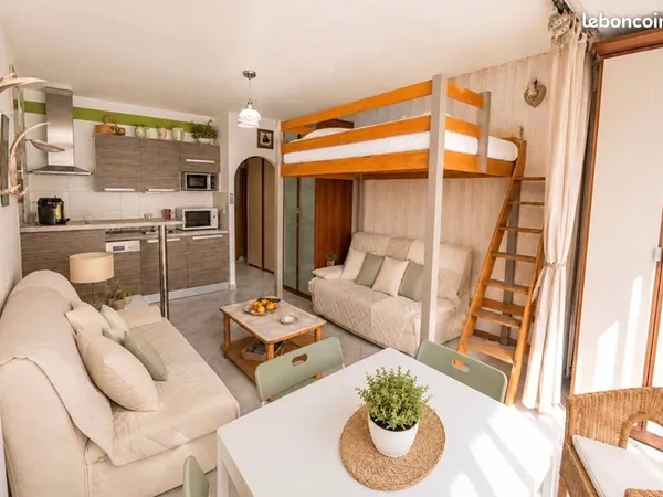Studio 1 pièce 23 m²