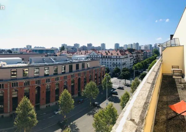 T1 meublé 32 m² avec deux terrasses - Quartier des XV