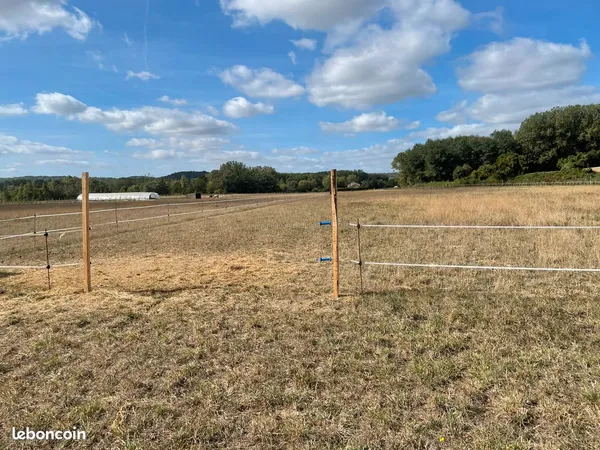Location pâture de 2 hectares