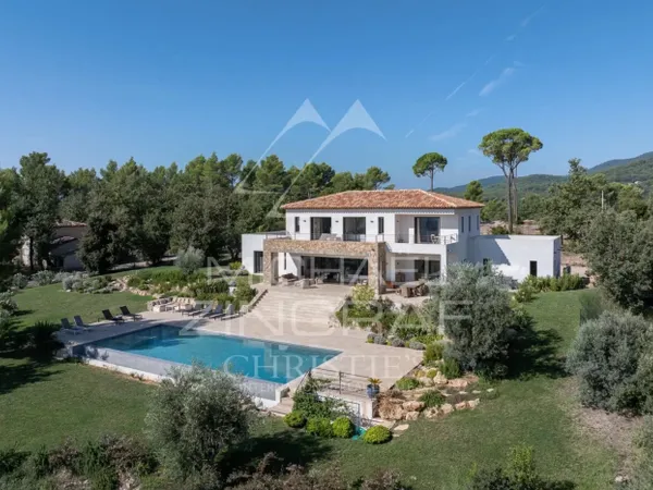 Fayence - Villa contemporaine avec vue panoramique - 12 couchage