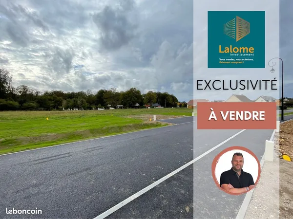 Terrain 700 m² Cierrey