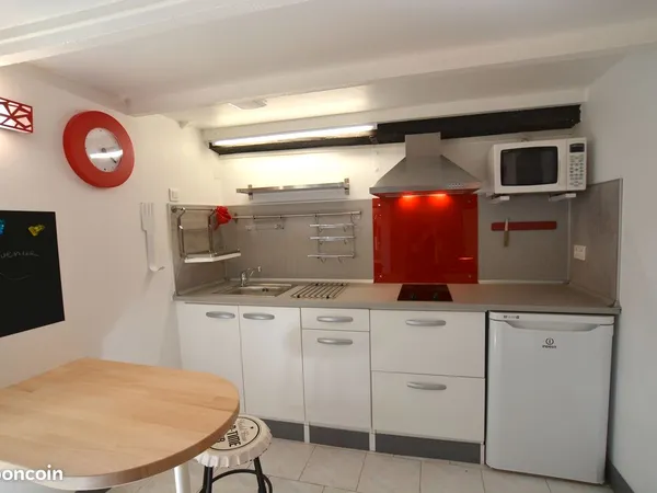 Appartement meublé 19 m², Tours