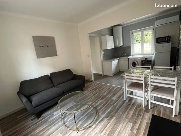 Appartement t2 meublé st laurent de mure