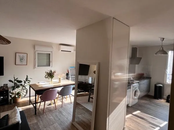 Appartement T2 meublé + Clim