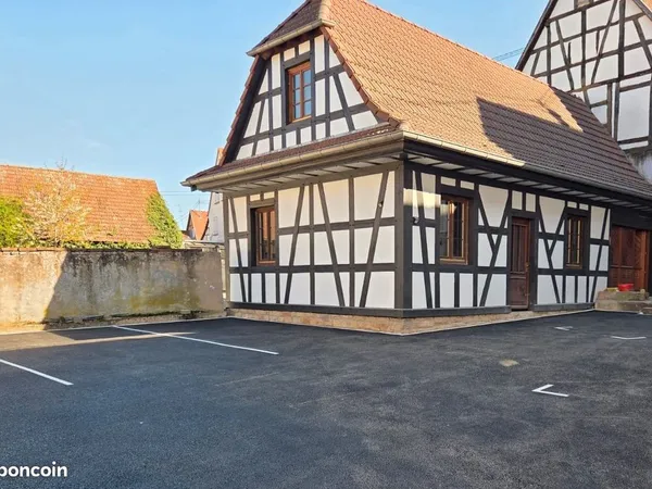 Maison alsacienne a finir
