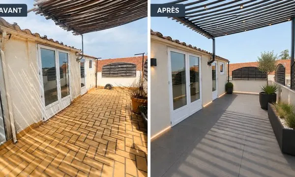 Immeuble la valette 120m2 avec terrasse