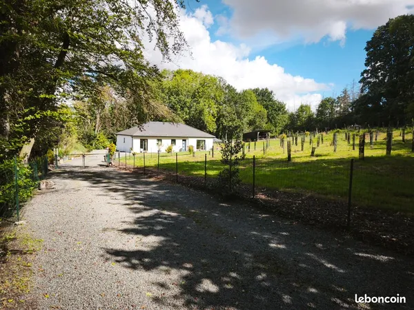 Pavillon individuel Plain-pied, cadre exceptionnel