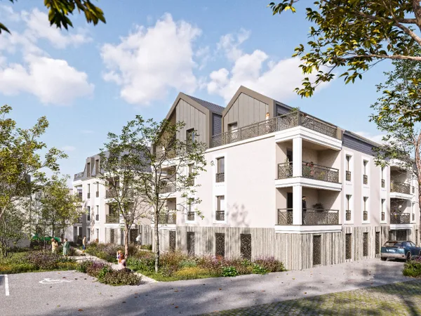 A vendre T4 de 107m² avec grande terrasse de 66m² au coeur du centre ville de Segré