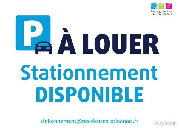 Parking 1 m² Orleans