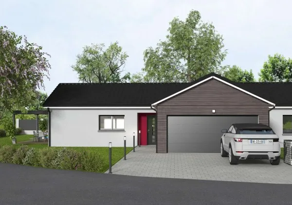 Terrain + maison 109 m²