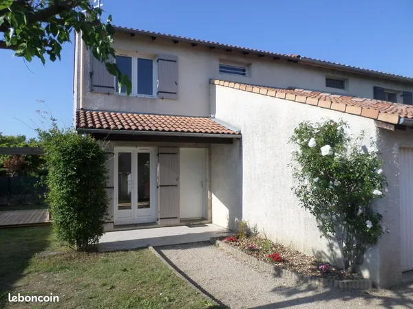 Maison 77m² avec jardin