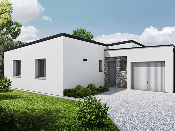 Terrain + maison 85 m²