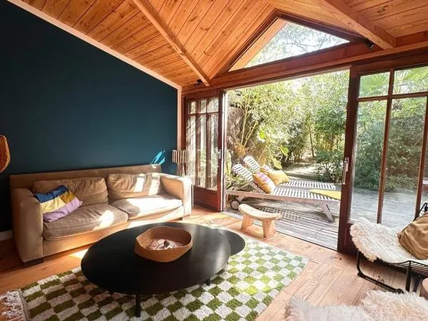 Maison avec jardin. Cap ferret. Quartier des 44 hectares. 4 chambres
