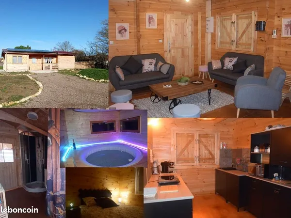 Logements insolites, atypiques et chalet, spot camping car, gros potentiel à développer
